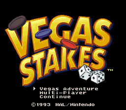 Vegas Stakes - SNES