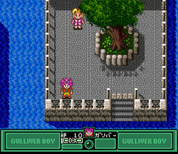 KÅ«sÅ Kagaku Sekai Gulliver Boy - SNES