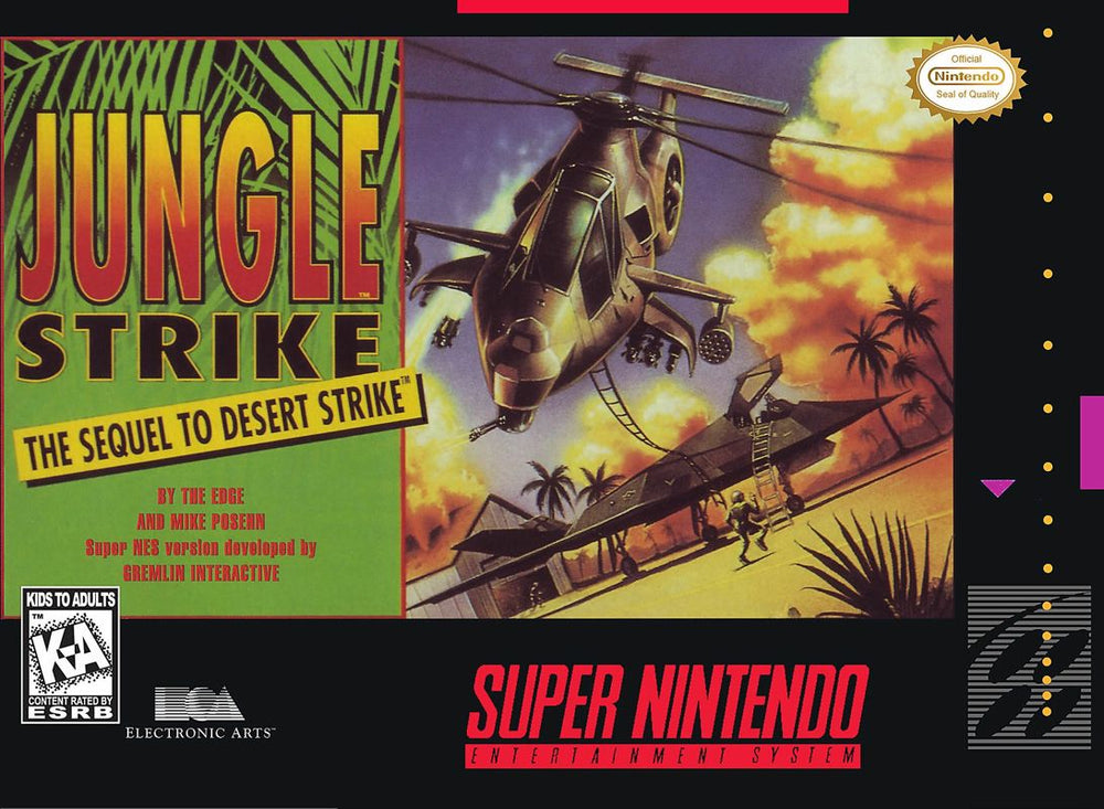 Jungle Strike - SNES