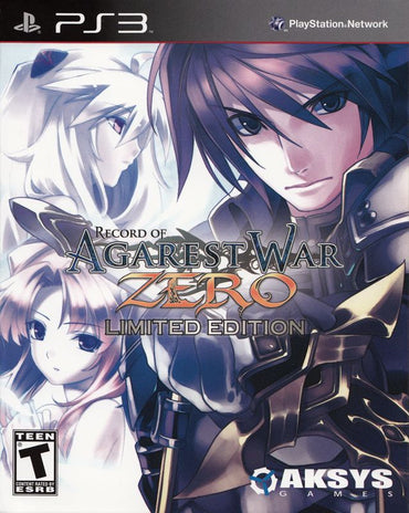 Record of Agarest War Zero (Limited Edition) - PS3