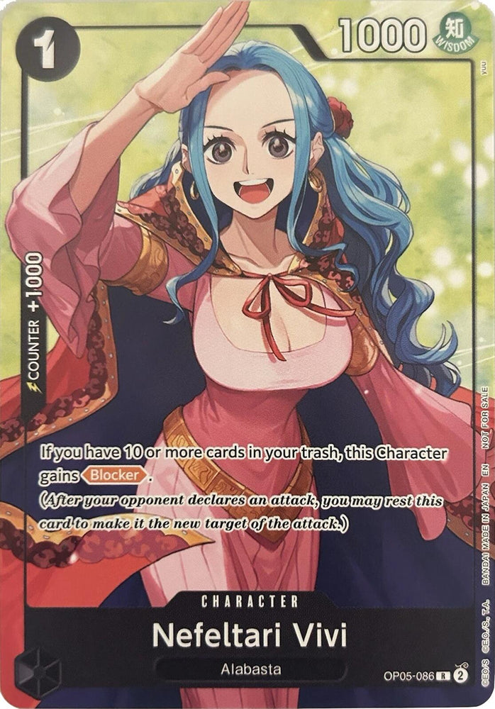 Nefeltari Vivi (Welcome Pack Vol. 2) [One Piece Promotion Cards] - OP05-086