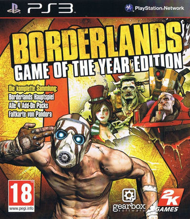 Borderlands: Game of the Year Edition - PS3