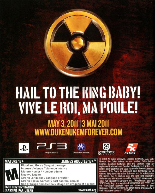 Duke Nukem Forever - PS3