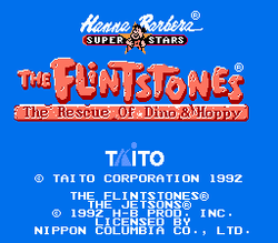 The Flintstones: The Rescue of Dino & Hoppy - NES