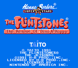 The Flintstones: The Rescue of Dino & Hoppy - NES