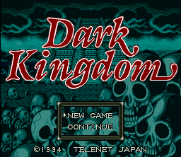 Dark Kingdom - SNES
