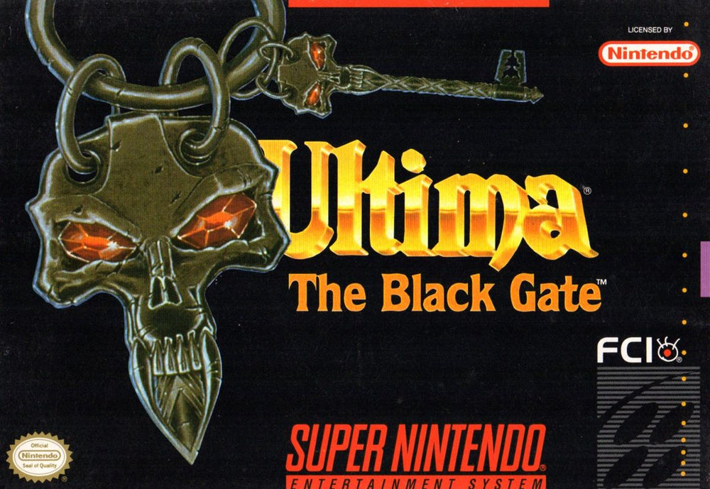 Ultima: The Black Gate - SNES