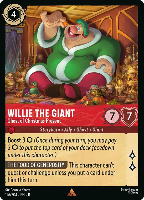 Willie the Giant - Ghost of Christmas Present (126/204) [Winterspell]