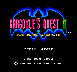 Gargoyle's Quest II - NES