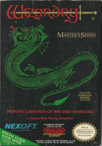 Wizardry: Proving Grounds of the Mad Overlord - NES