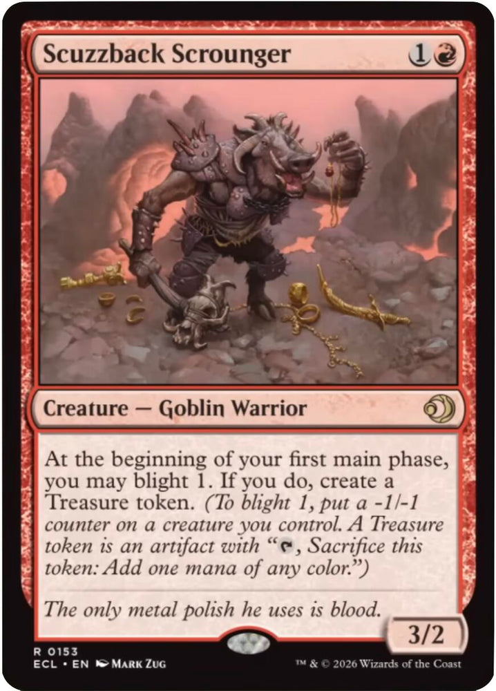 Scuzzback Scrounger [Lorwyn Eclipsed]