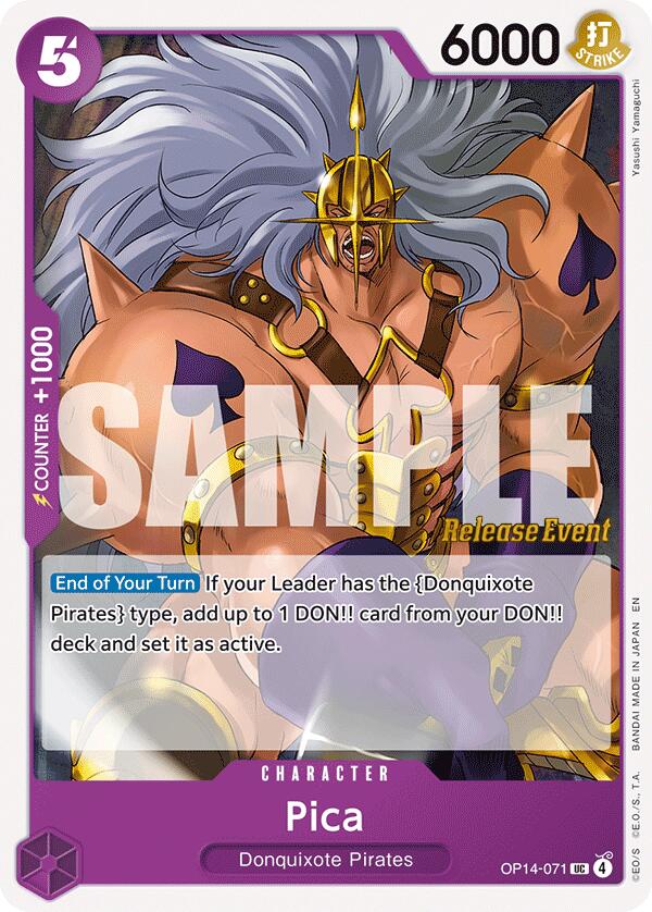 Pica [The Azure Sea's Seven Release Event Cards] - OP14-071