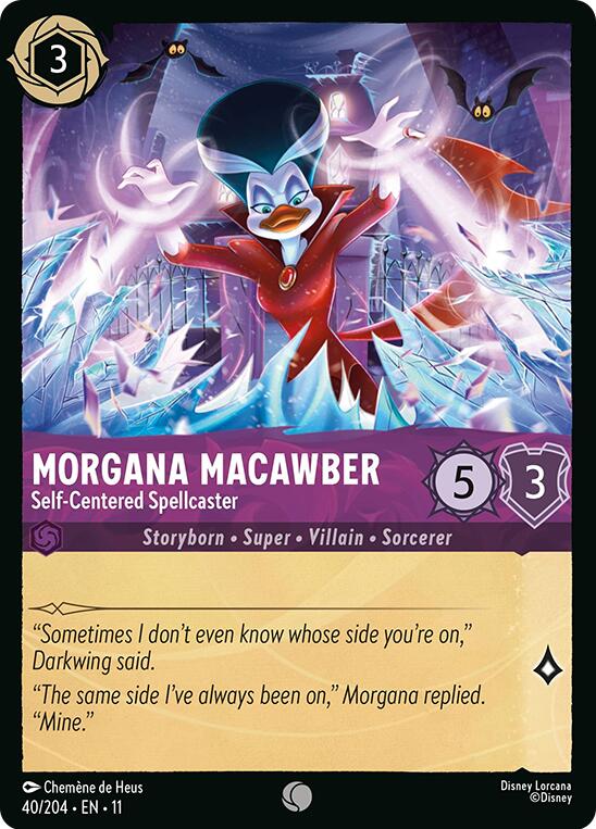 Morgana Macawber - Self-Centered Spellcaster (40/204) [Winterspell]