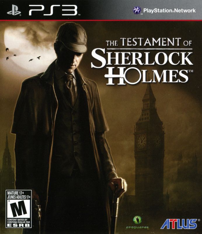 The Testament of Sherlock Holmes - PS3