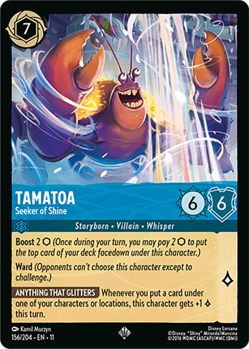 Tamatoa - Seeker of Shine (156/204) [Winterspell]