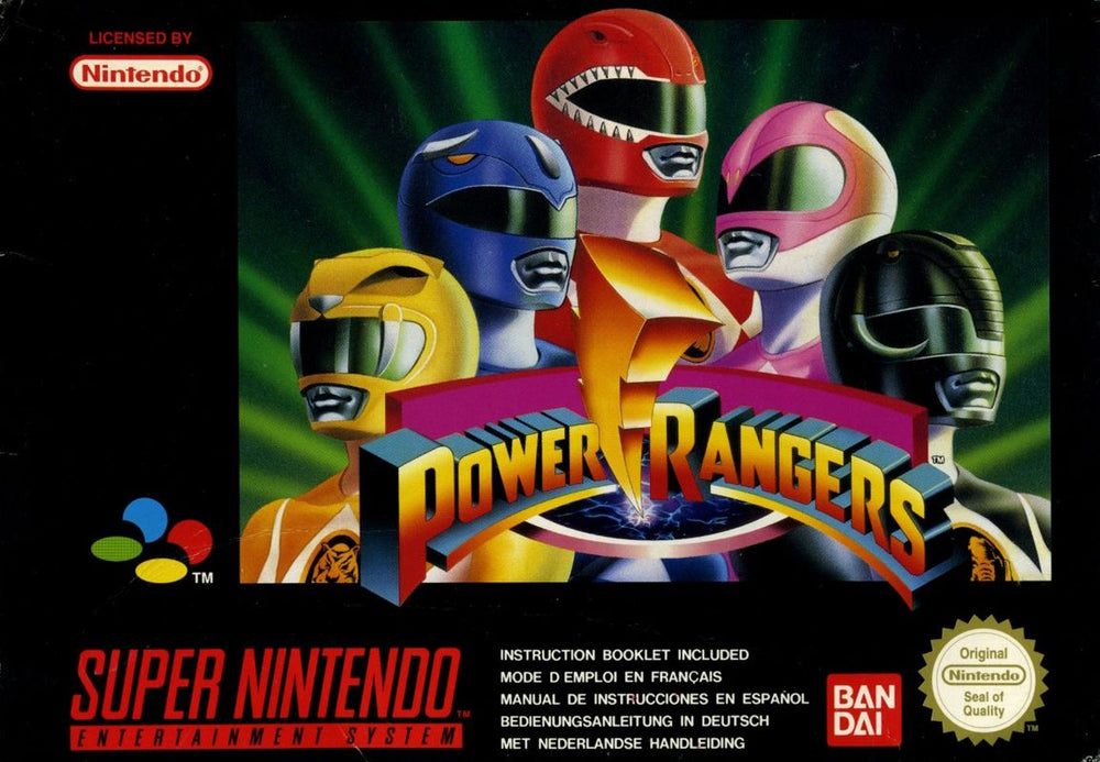 Mighty Morphin Power Rangers - SNES