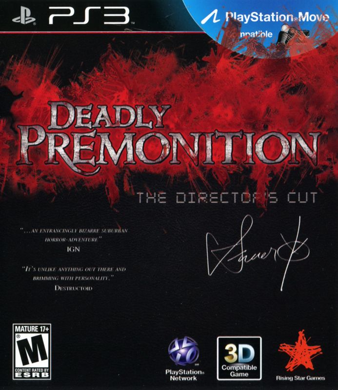 Deadly Premonition: The Director's Cut - PS3