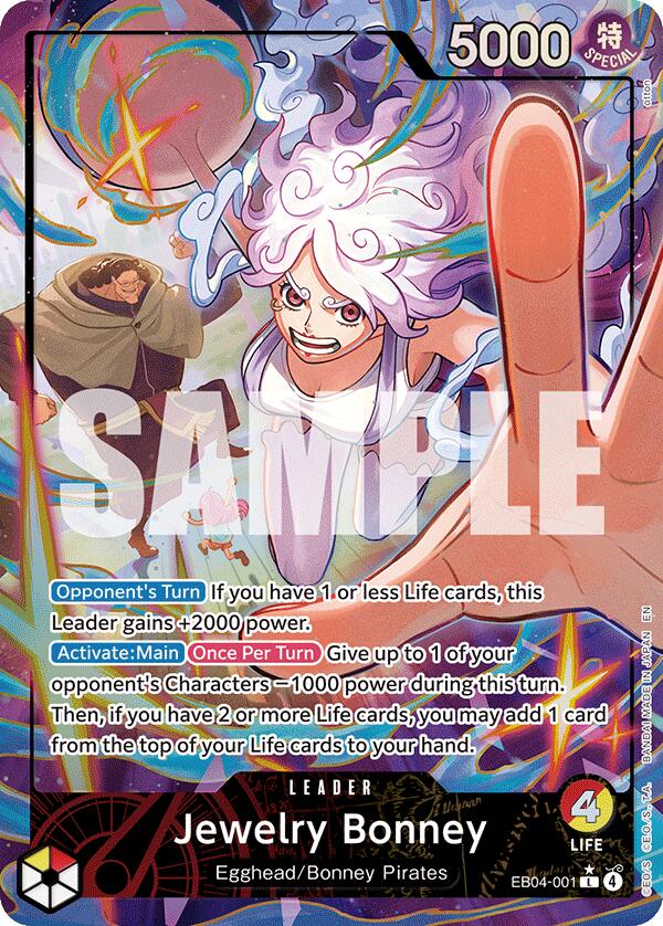 Jewelry Bonney (Alternate Art) [Adventure on Kami's Island] - EB04-001