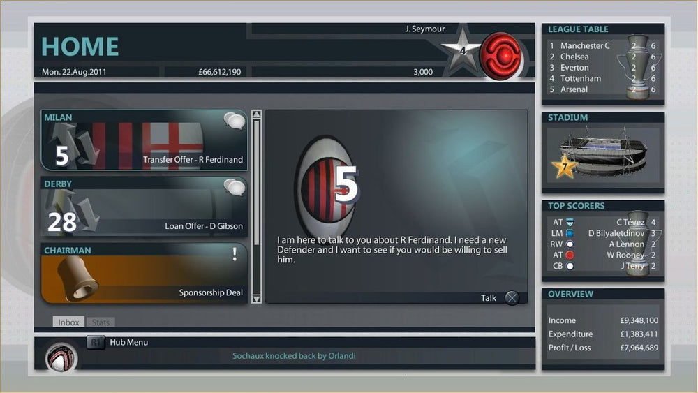 Premier Manager 2012 - PS3