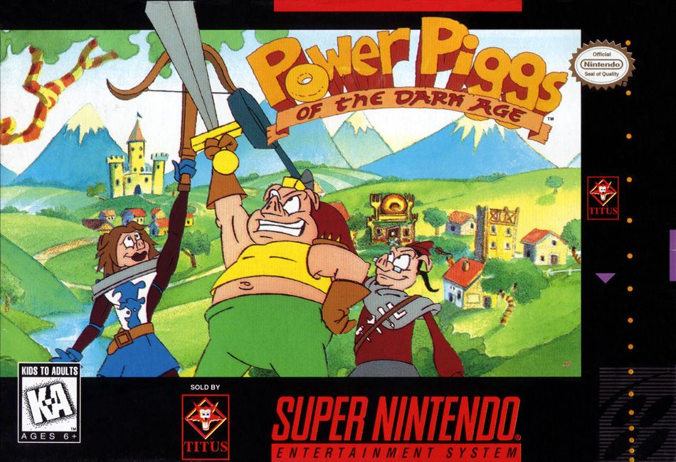 Power Piggs of the Dark Age - SNES