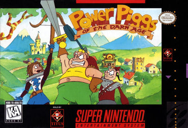 Power Piggs of the Dark Age - SNES