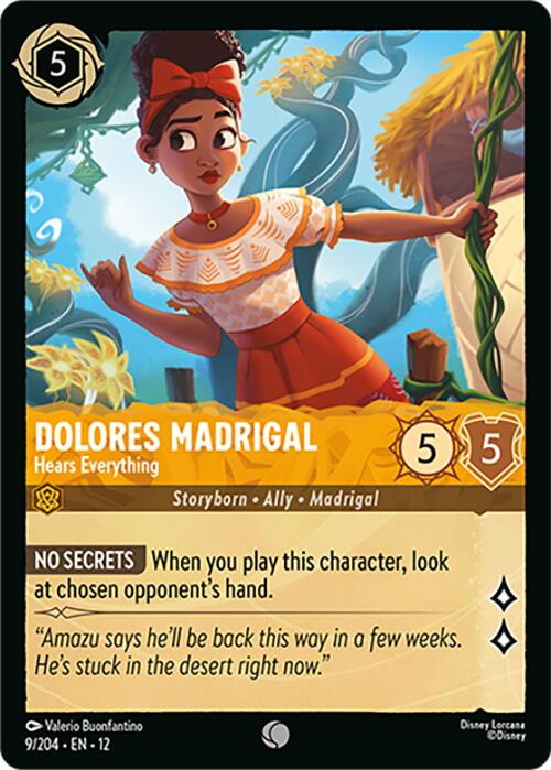 Dolores Madrigal - Hears Everything (9/204) [Wilds Unknown]