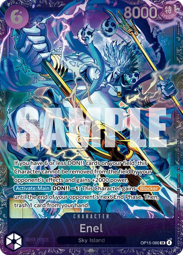 Enel (Treasure Cup May 2026) [One Piece Promotion Cards] - OP15-060