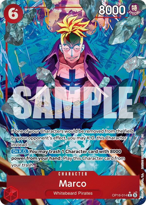Marco (Alternate Art) [The Time of Battle] - OP16-014