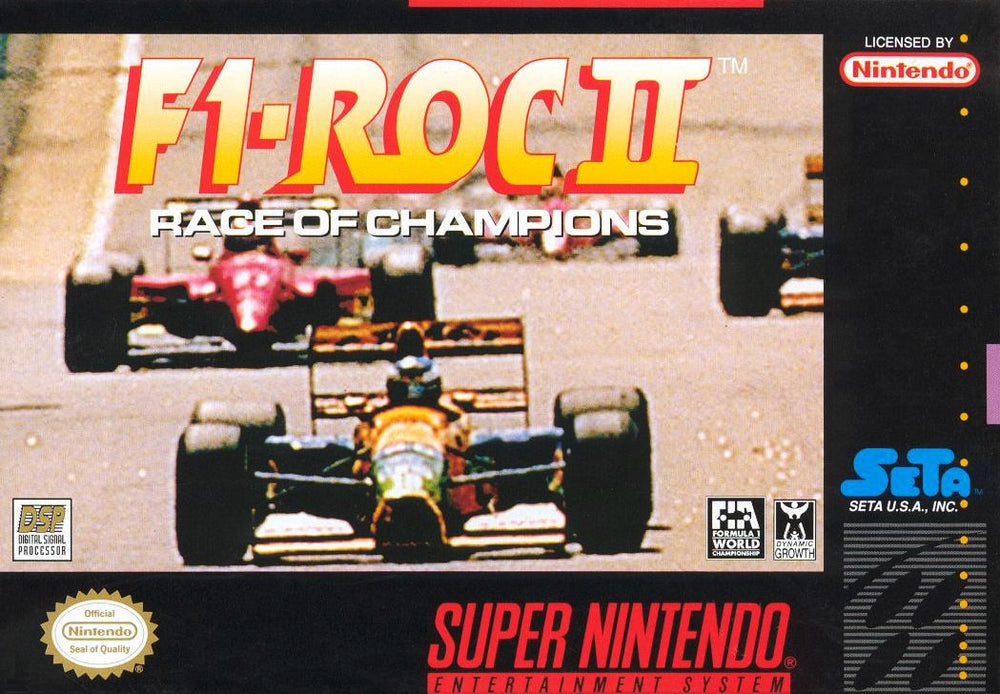 F1-ROC II: Race of Champions - SNES