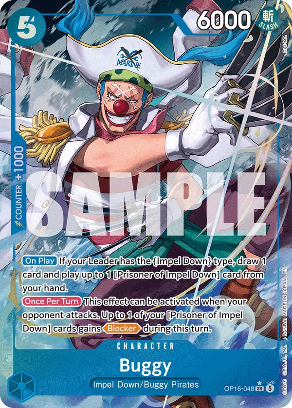 Buggy (Alternate Art) [The Time of Battle] - OP16-048