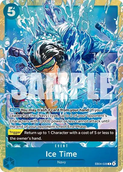 Ice Time (Premium Card Collection -Best Selection Vol. 6-) [One Piece Promotion Cards] - EB04-028