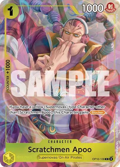 Scratchmen Apoo (Premium Card Collection -Best Selection Vol. 6-) [One Piece Promotion Cards] - OP10-108