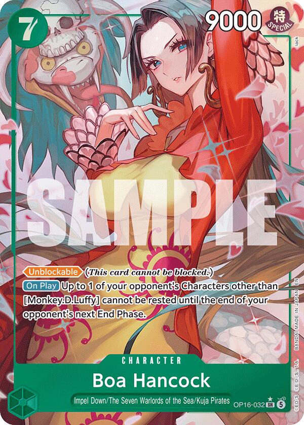 Boa Hancock (Alternate Art) [The Time of Battle] - OP16-032