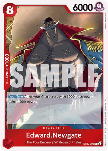 Edward.Newgate [Starter Deck EX: Luffy & Ace] - ST30-003
