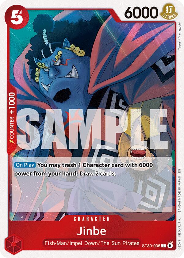 Jinbe [Starter Deck EX: Luffy & Ace] - ST30-006