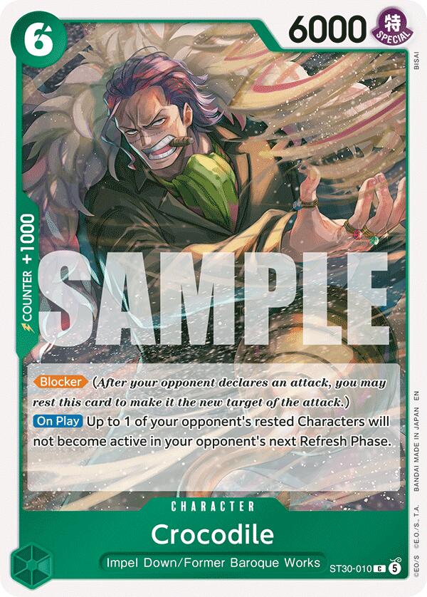 Crocodile [Starter Deck EX: Luffy & Ace] - ST30-010