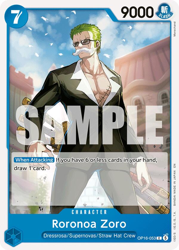 Roronoa Zoro [The Time of Battle] - OP16-053