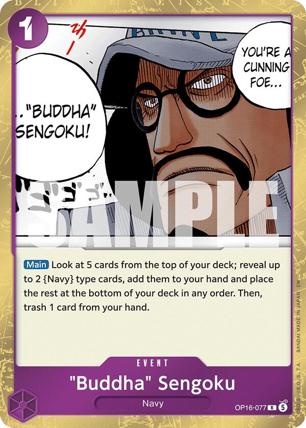 "Buddha" Sengoku [The Time of Battle] - OP16-077