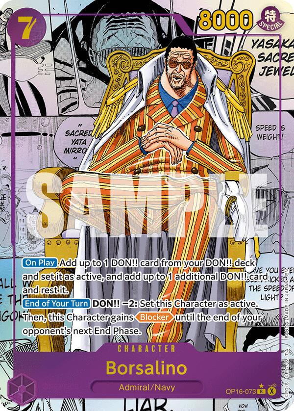 Borsalino (Manga) [The Time of Battle] - OP16-073