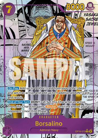 Borsalino (Manga) [The Time of Battle] - OP16-073