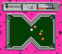 Lunar Pool - NES
