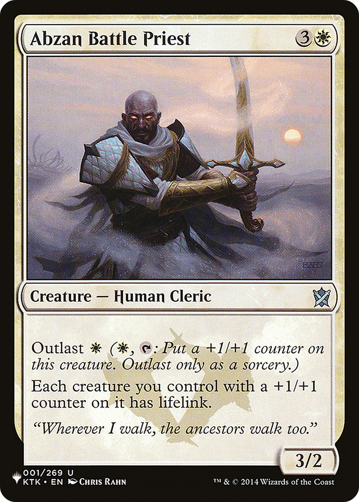 Abzan Battle Priest [The List]