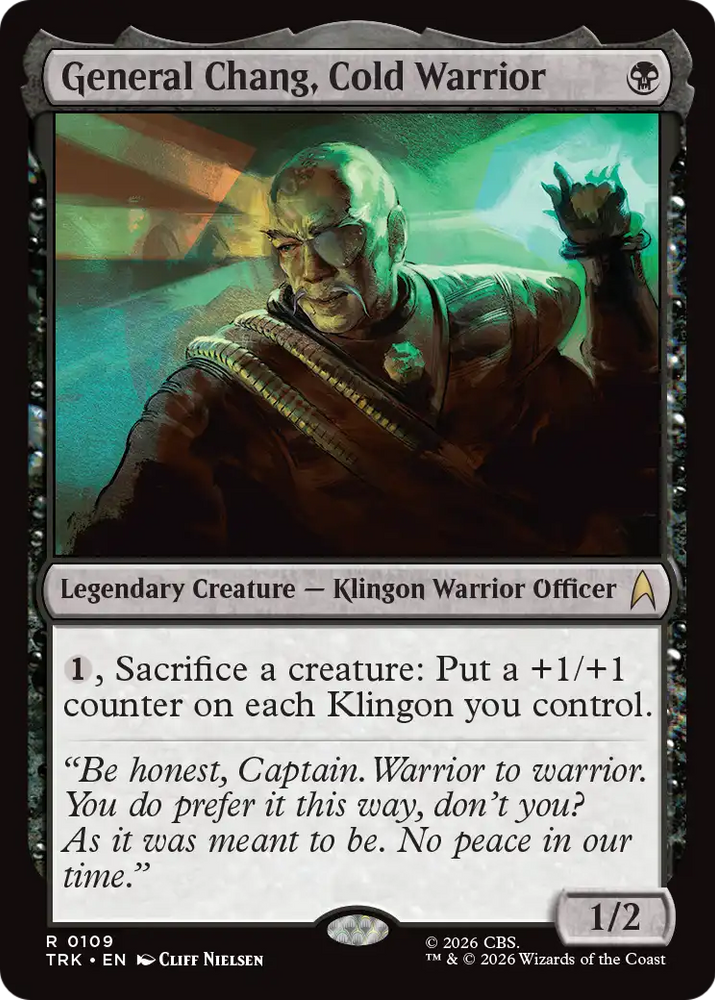 General Chang, Cold Warrior [Star Trek]
