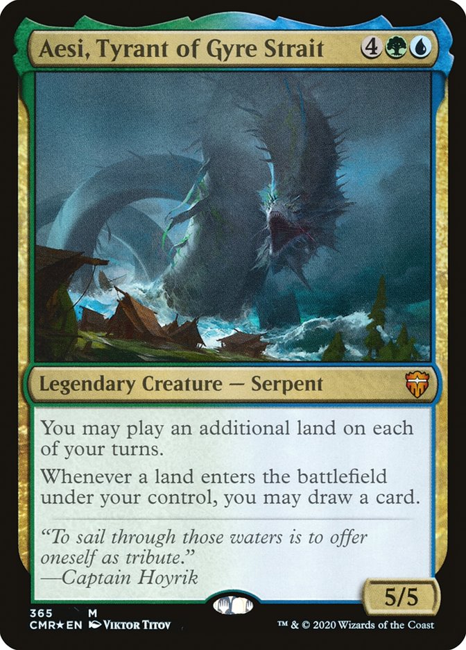 Aesi, Tyrant of Gyre Strait [Commander Legends]