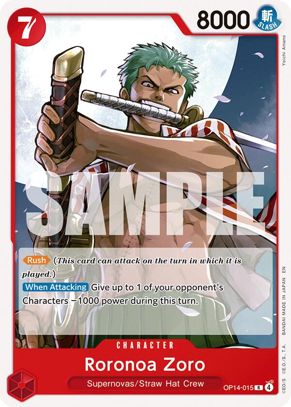 Roronoa Zoro [Starter Deck: RED Monkey.D.Luffy] - OP14-015
