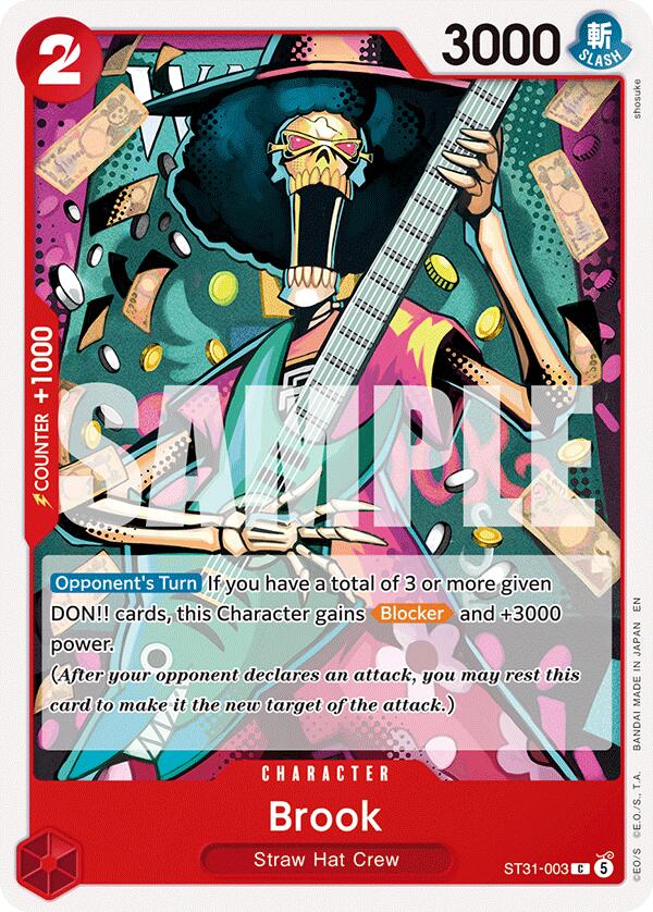 Brook [Starter Deck: RED Monkey.D.Luffy] - ST31-003