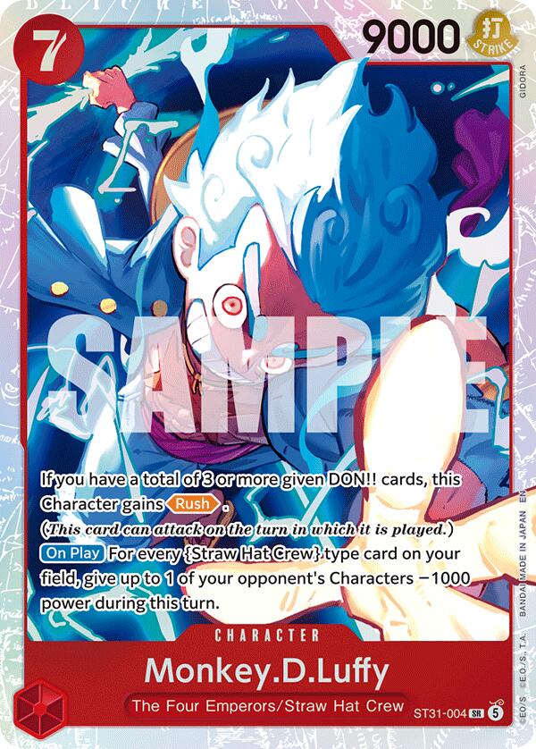 Monkey.D.Luffy [Starter Deck: RED Monkey.D.Luffy] - ST31-004