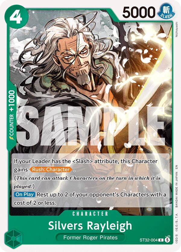 Silvers Rayleigh [Starter Deck: GREEN Roronoa Zoro] - ST32-004