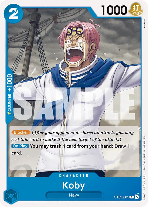 Koby [Starter Deck: BLUE Kuzan] - ST33-001
