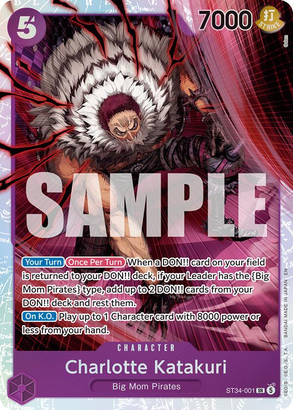 Charlotte Katakuri [Starter Deck: PURPLE Charlotte Katakuri] - ST34-001